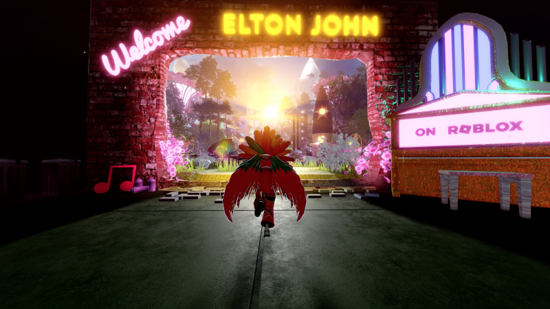 Elton John lança experiência virtual inspirada em sua vida no Roblox