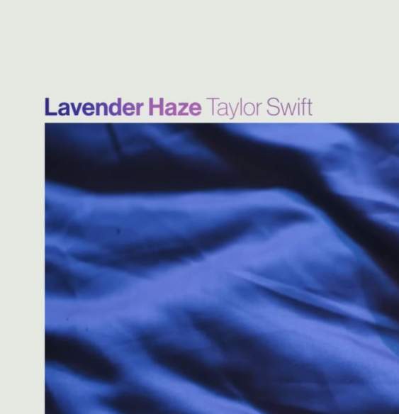"Lavender Haze" é definido como o novo single da Taylor Swift