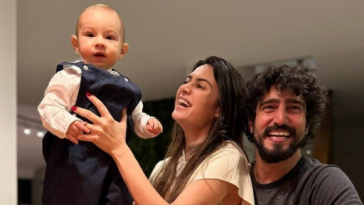 Thaila Ayala e Renato Goés serão pais de uma menina
