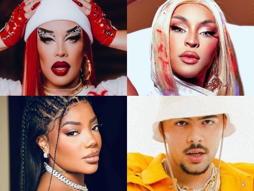 ELLE Brasil e  Music celebram música pop em campanha que reúne Pabllo  Vittar, Luísa Sonza e Gloria Groove