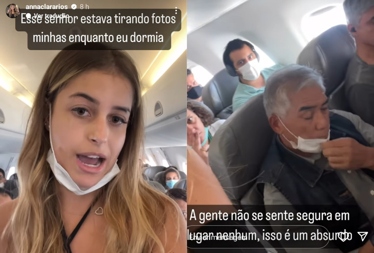 Influenciadora fitness, Anna Clara Rios, denuncia assédio em avião