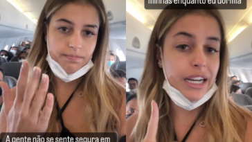 Influenciadora fitness, Anna Clara Rios, denuncia assédio em avião