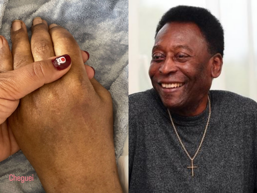 Filha de Pelé chega ao Brasil para acompanhar tratamento do pai