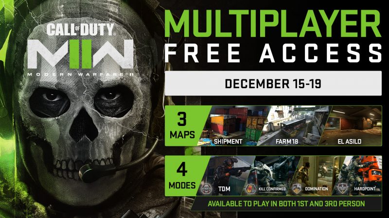 Call of Duty: Modern Warfare II multiplayer gratuito