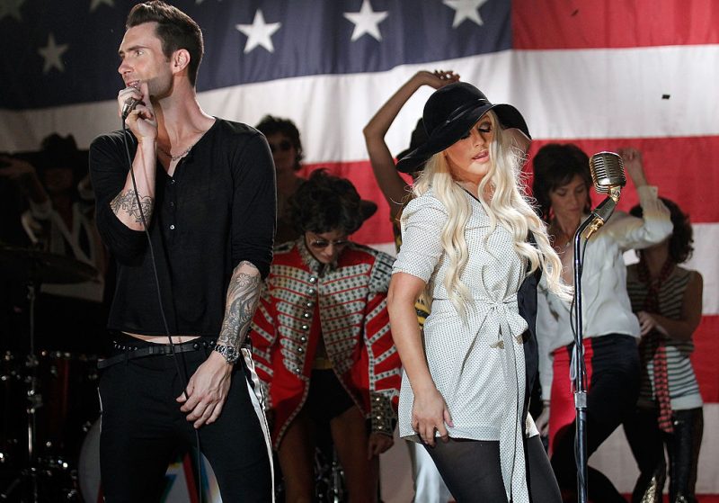 Maroon 5 e Christina Aguilera atingem 1 bilhão de streams no Spotify com "Moves Like Jagger"