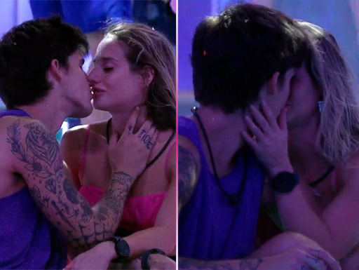Bruna quebra promessa e beija Gabriel durante festa no BBB23!