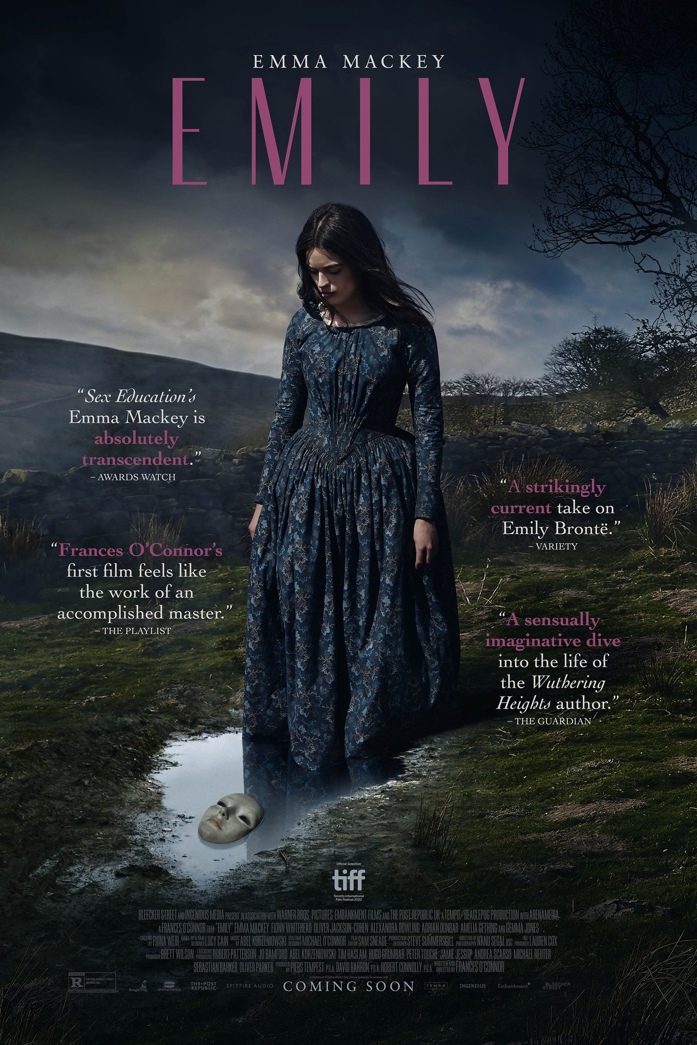 Emma Mackey é Emily Brontë em novo pôster de filme