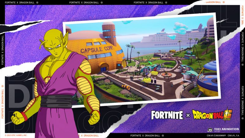 Fortnite Ilha de Aventura de Dragon Ball