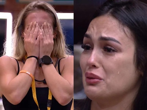 Azedou? Bruna e Larissa choram após briga no BBB23