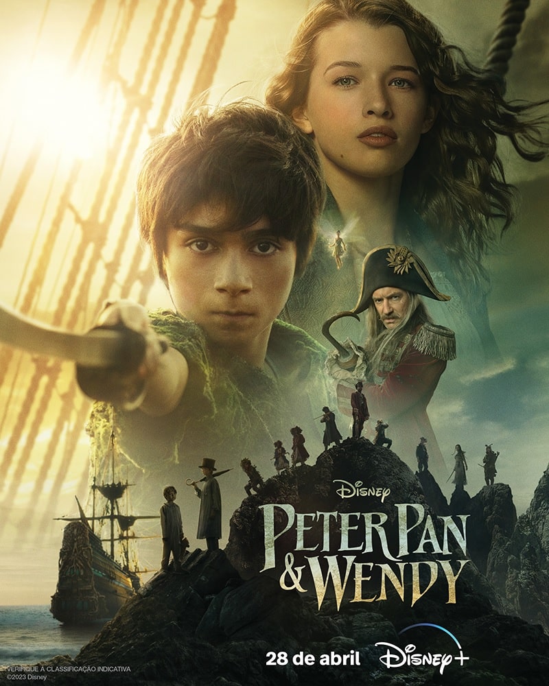 Veja trailer do filme da Disney "Peter Pan & Wendy", com Jude Law!