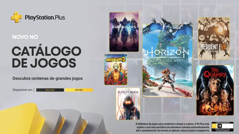 PlayStation Plus Extra Deluxe fev 23