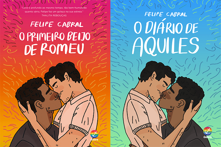 É #1! Felipe Cabral comemora sucesso do e-book "O Diário de Aquiles"