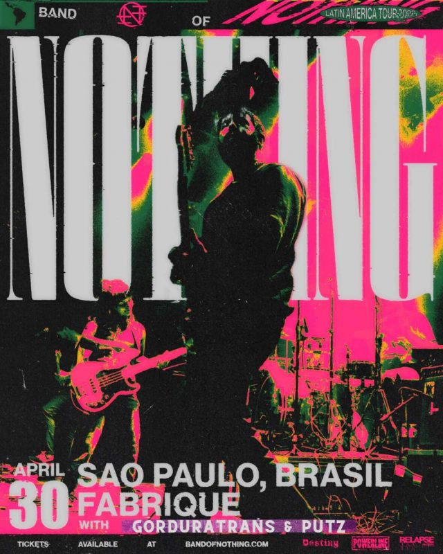 Fenômeno do indie rock, Nothing estreia no Brasil com show único