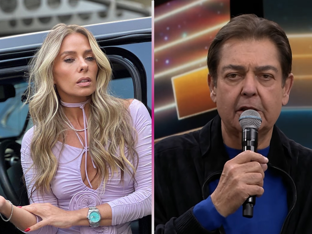 Adriane Galisteu responde chance de substituir o Faustão na Band