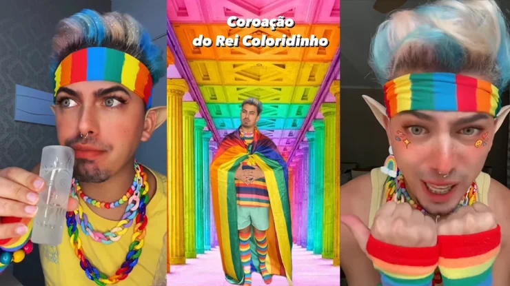 Viral no TikTok, Coloridinho desabafa sobre críticas: "Nunca imaginei receber tanto ódio"