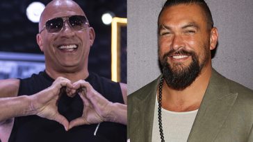 Vin Diesel e Jason Momoa se dividem em divulgação de "Velozes & Furiosos 10"
