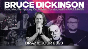 Bruce Dickinson e orquestra em noite memorável ao som de Deep Purple