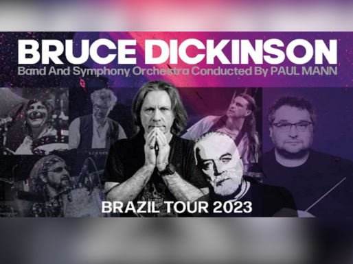 Bruce Dickinson e orquestra em noite memorável ao som de Deep Purple