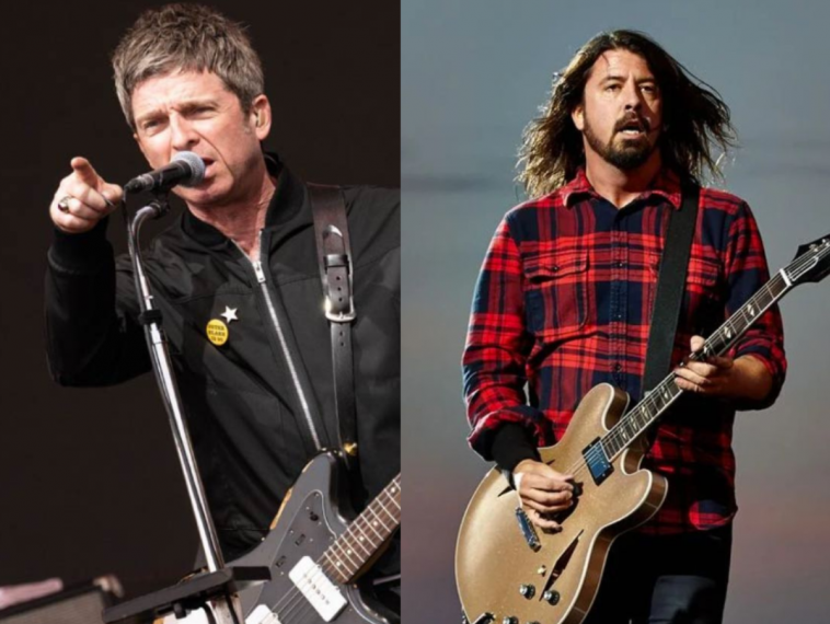 Foo Fighters and Noel Gallagher battle it out for UK number one