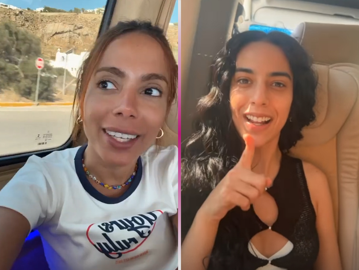 Anitta brinca que Marina Sena se "chocou" com sua fama internacional