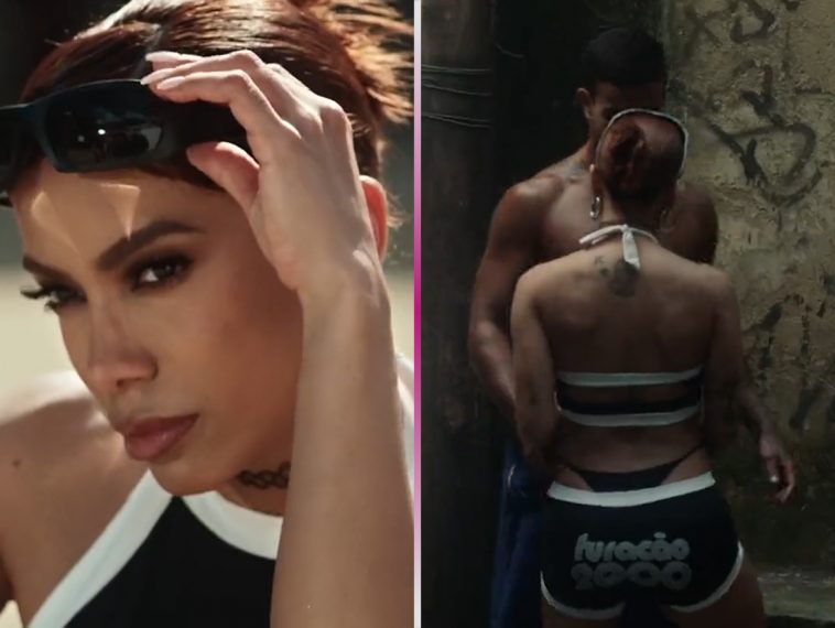 Anitta divulga teaser do clipe de "Funk Rave" com cena de sexo oral