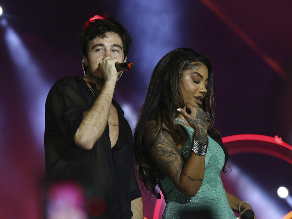 Ludmilla e Tiago Iorc cantam "Zangadinha" juntos pela 1ª vez no Numanice