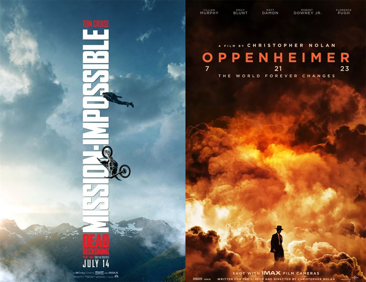Novo "Missão: Impossível" e "Oppenheimer" disputam salas IMAX