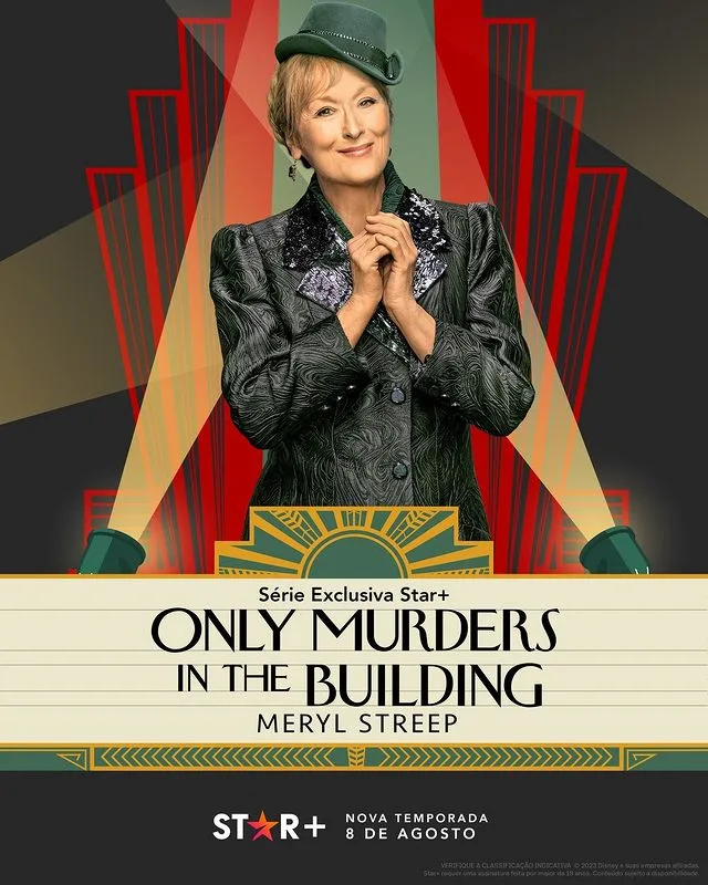Confira 6 pôsteres da 3ª temporada de "Only Murders In the Building"