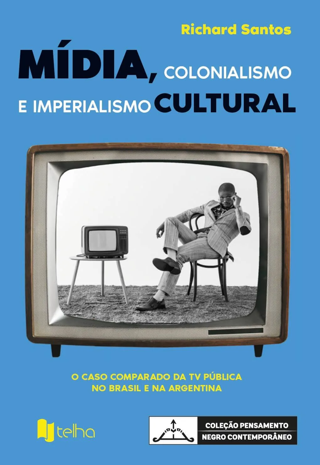 Rapper e doutor, Richard Santos lança livro sobre TV pública