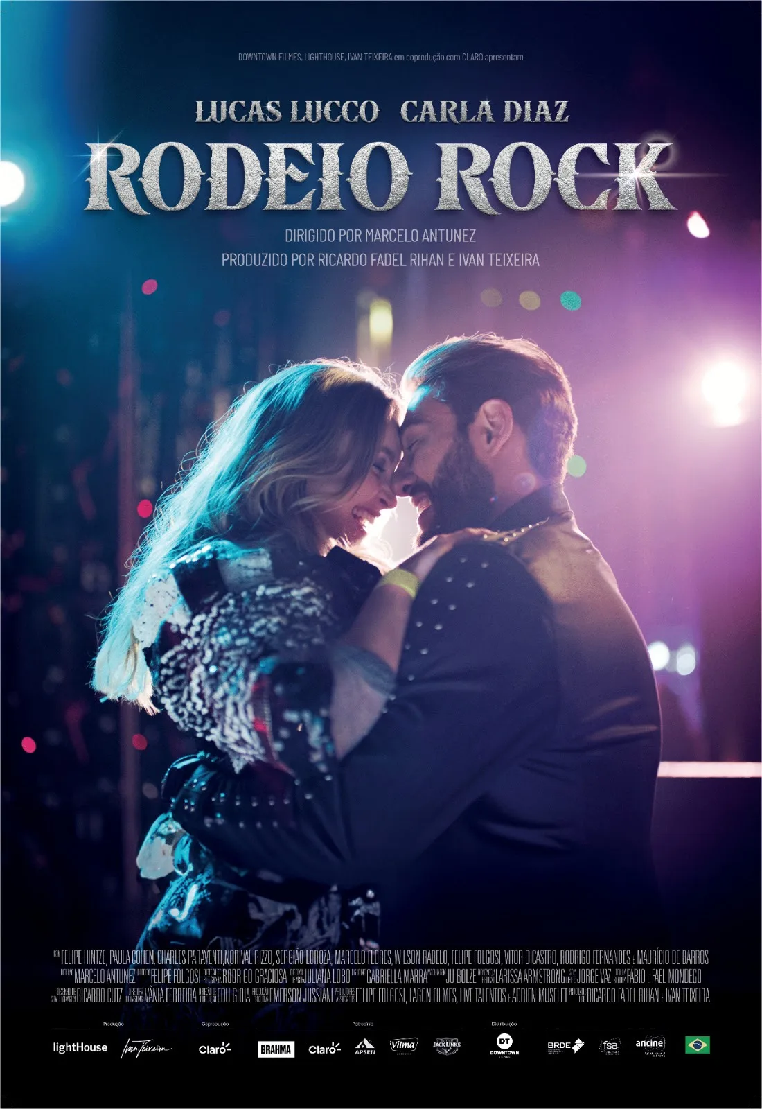 Lucas Lucco e Carla Diaz estão juntos em "Rodeio Rock": veja pôster