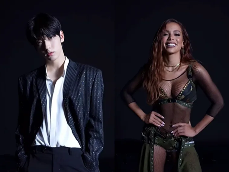 Conexão Brasil-Coreia! Veja teaser de parceria entre Anitta e TXT que será apresentada no VMA | POPline