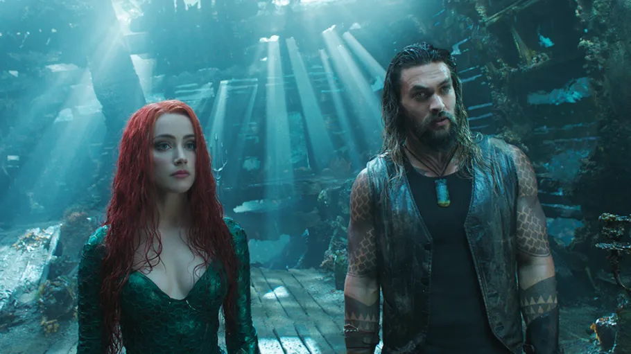 Diretor explica poucas cenas de Amber Heard em "Aquaman 2"