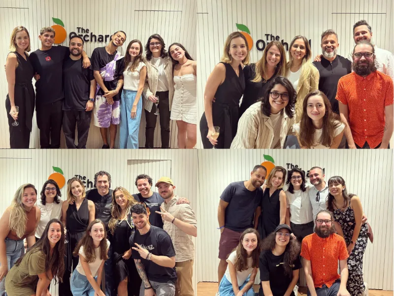 Agentes da Indústria musical no lançamento do escritório da The Orchard no Brasil
