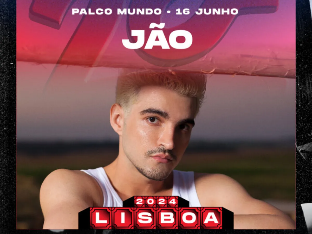 Jão é atração confirmada no Palco Mundo do Rock In Rio Lisboa