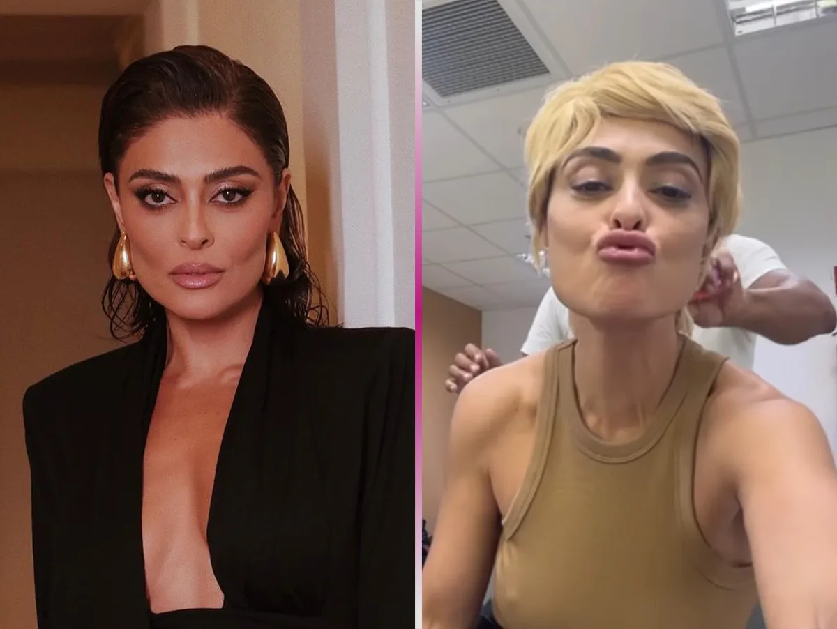 Juliana Paes mostra caracterização de 