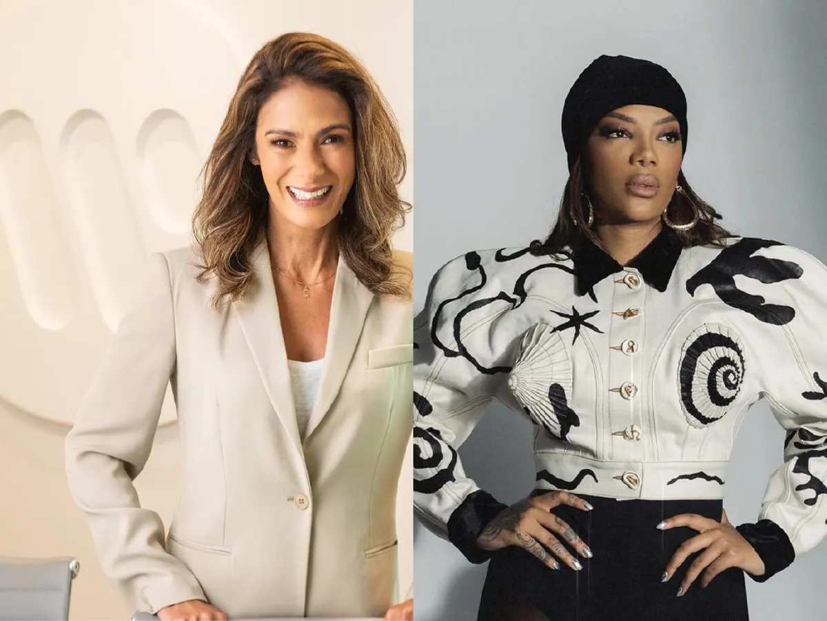 Presidente Warner Music Brasil, Leila Oliveira, e Ludmilla