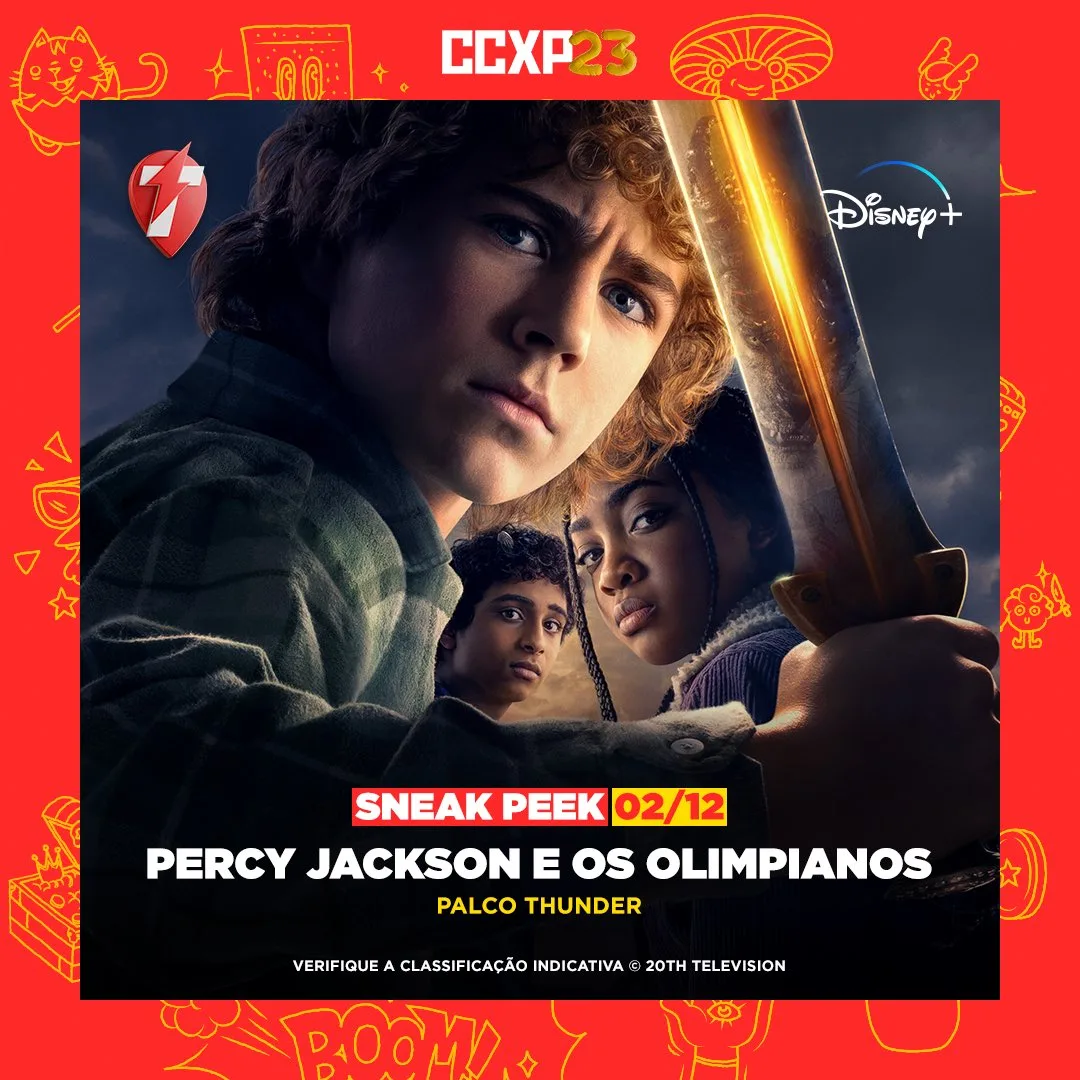 Disney mostrará trecho de "Percy Jackson" na CCXP23