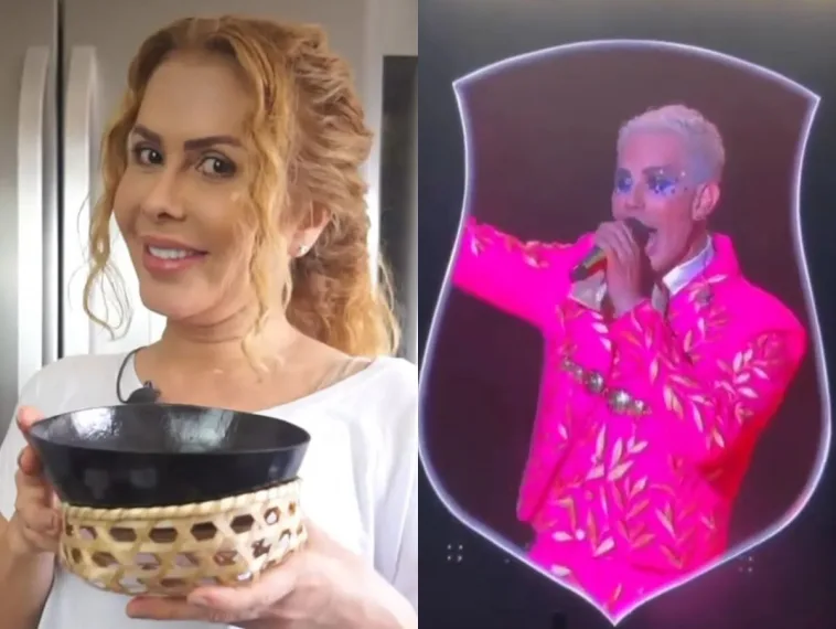 Joelma faz diretor americano tomar tacacá: ' É muito bom'; vídeo