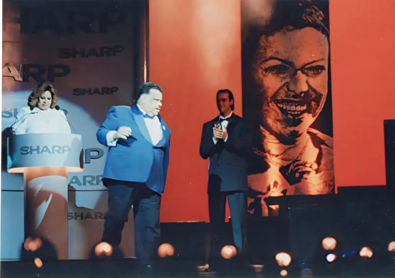 Tim Maia durante o Prêmio da Música Brasileira