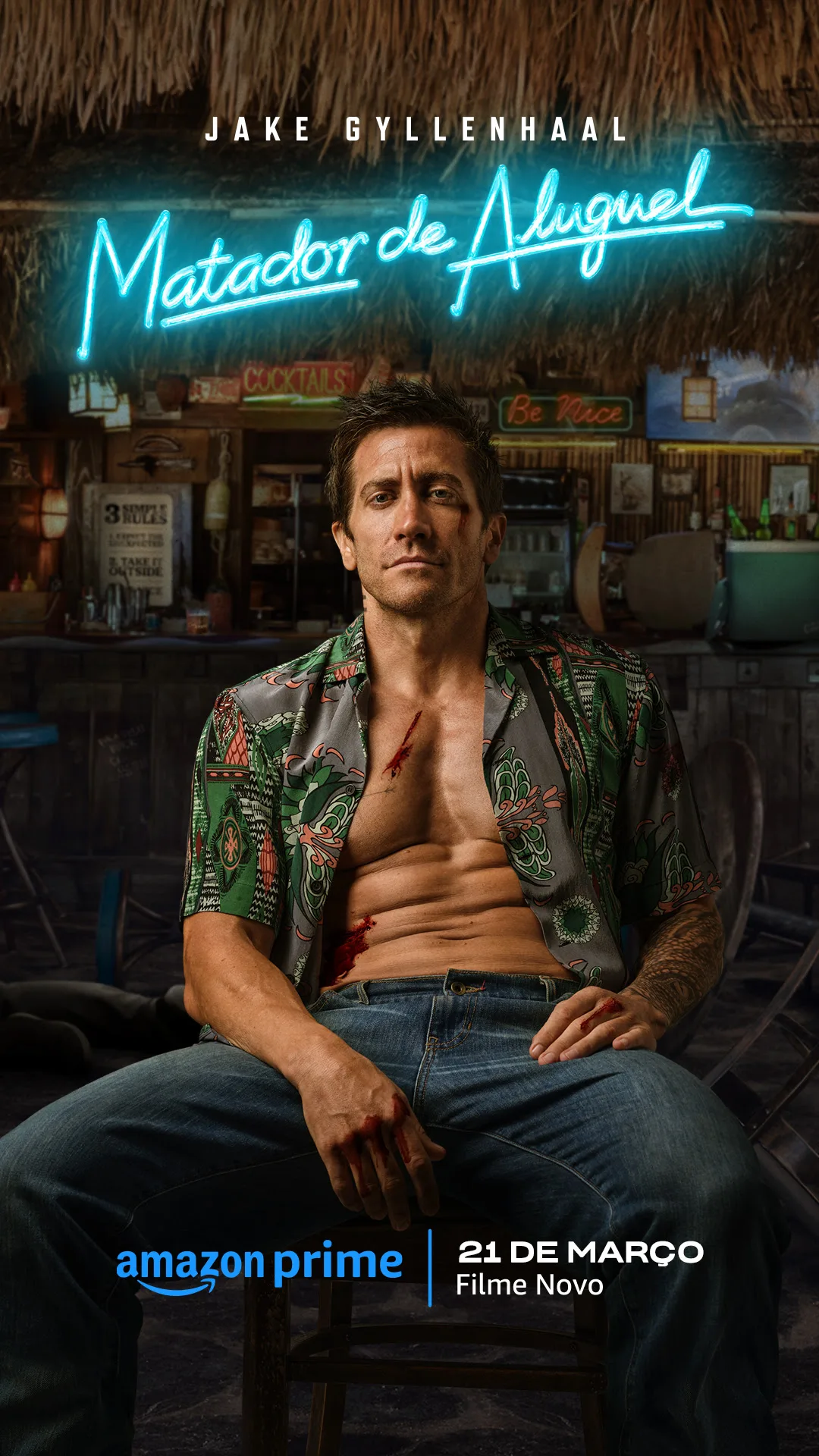 Fortão! Jake Gyllenhaal é "Matador de Aluguel" em trailer de filme