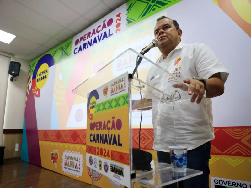 Geraldo Júnior, Vice-Governador da Bahia e Coordenador do Carnaval Foto- Matheus Landim:GOVBA