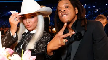 Beyoncé e Jay-Z no Grammy 2024