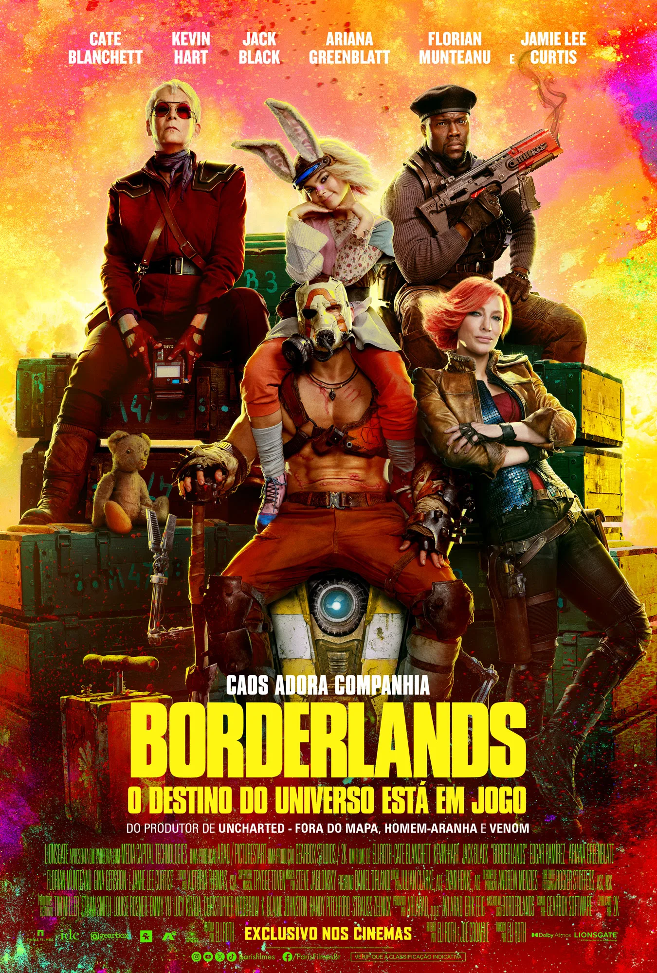 "Borderlands": trailer, pôsteres, sinopse e data de estreia do filme