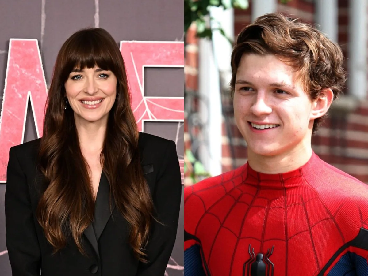 EXCLUSIVO: Dakota Johnson quer encontro de Madame Teia e Homem-Aranha