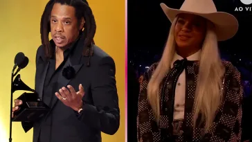 Jay-Z e Beyoncé no Grammy 2024