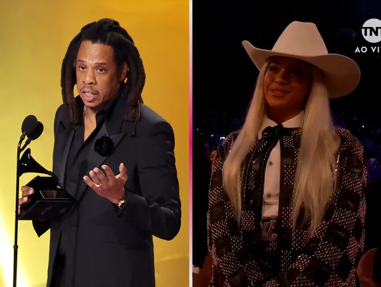 Jay-Z e Beyoncé no Grammy 2024