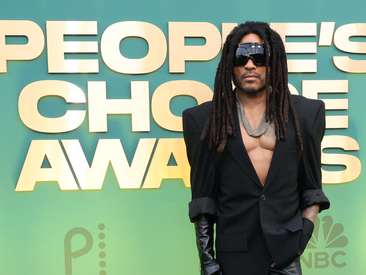 Lenny Kravitz assista ao show do People's Choice Awards 2024 POPline