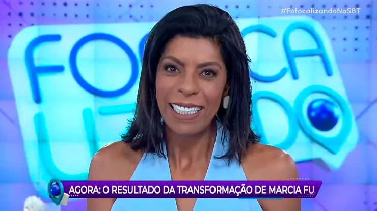 Marcia Fu apresentou a sua nova aparência.