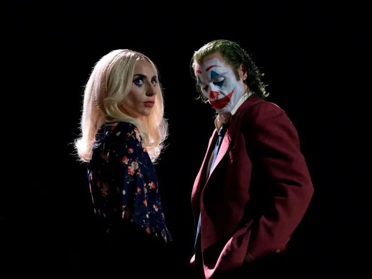 Lady Gaga e Joaquin Phoenix em "Joker: Folie a Deux"