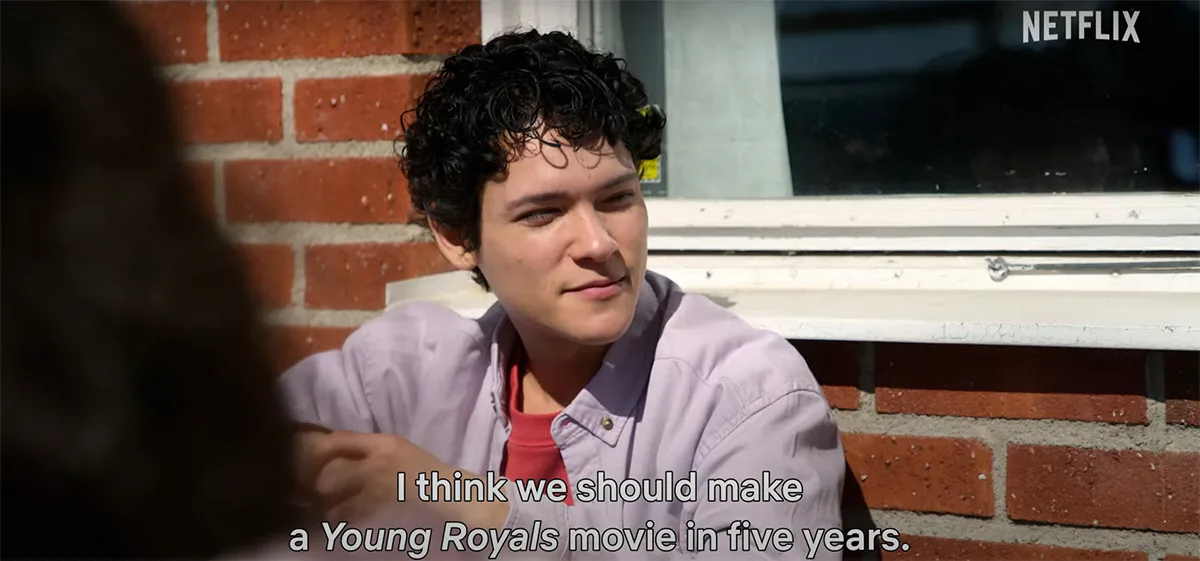 Ator quer filme de "Young Royals", fora documentário já confirmado